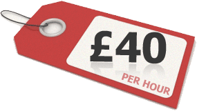 Prices FROM £40 PER HOUR