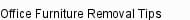 Office Furniture Removal Tips