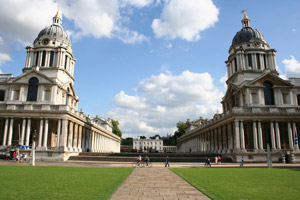 Greenwich man and van